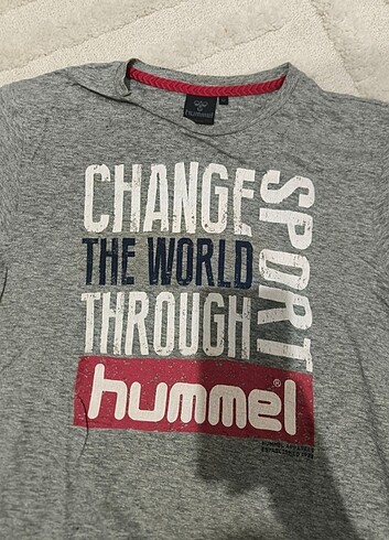 Hummel Gri tişört 