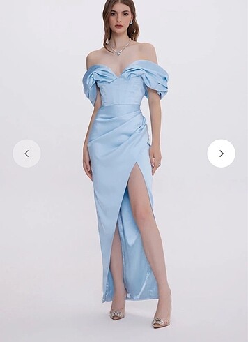 Gigii?s Laure Long Dress Blue