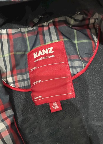 Gri Erkek Bebek Peluş Mont ve Pantolon Takımı - Görsel 2