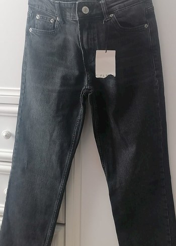 Zara Siyah Kadın Kot Pantolon - Görsel 2