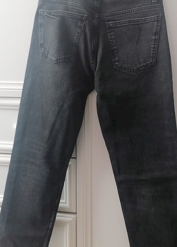 Zara Siyah Kadın Kot Pantolon - Görsel 4