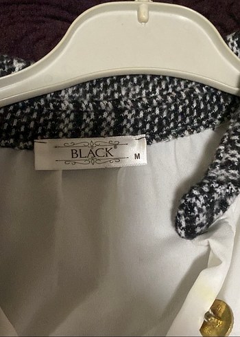 Düğmeli Beyaz ve Gri Ekoseli kısa Kadın Elbisesi - Görsel 4