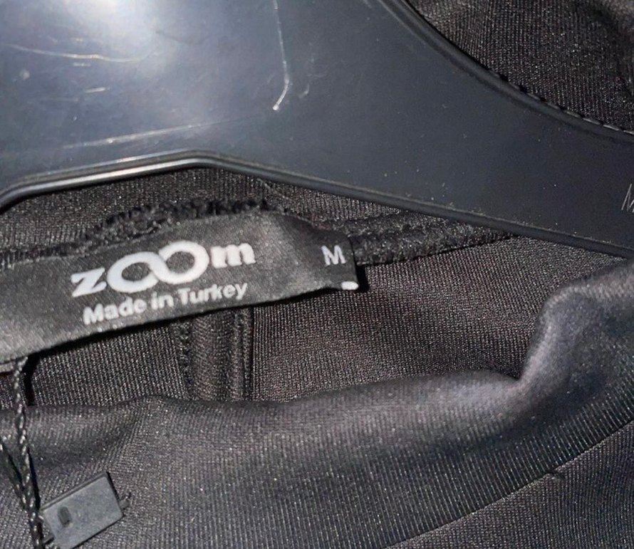 Düğmeli Siyah Uzun Kollu Kadın Bluz - Görsel 4