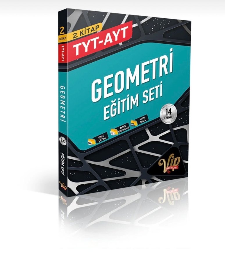Vip Yayınları TYT-AYT Geometri Eğitim Seti 1-2 Kitap - Görsel 2