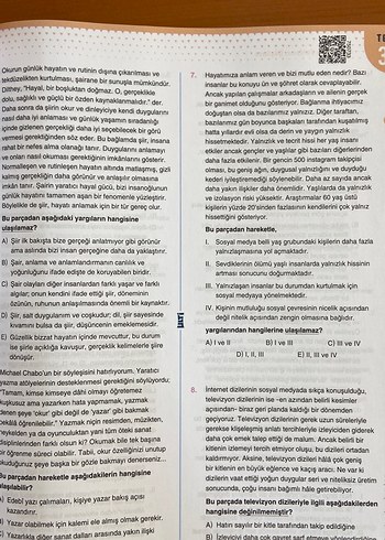 TYT Türkçe Soru Bankası - Ulti Yayınları - Görsel 8