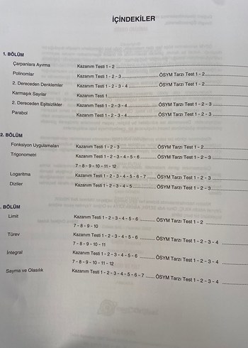 AYT Matematik Soru Bankası MikrOOrijinal - Görsel 2