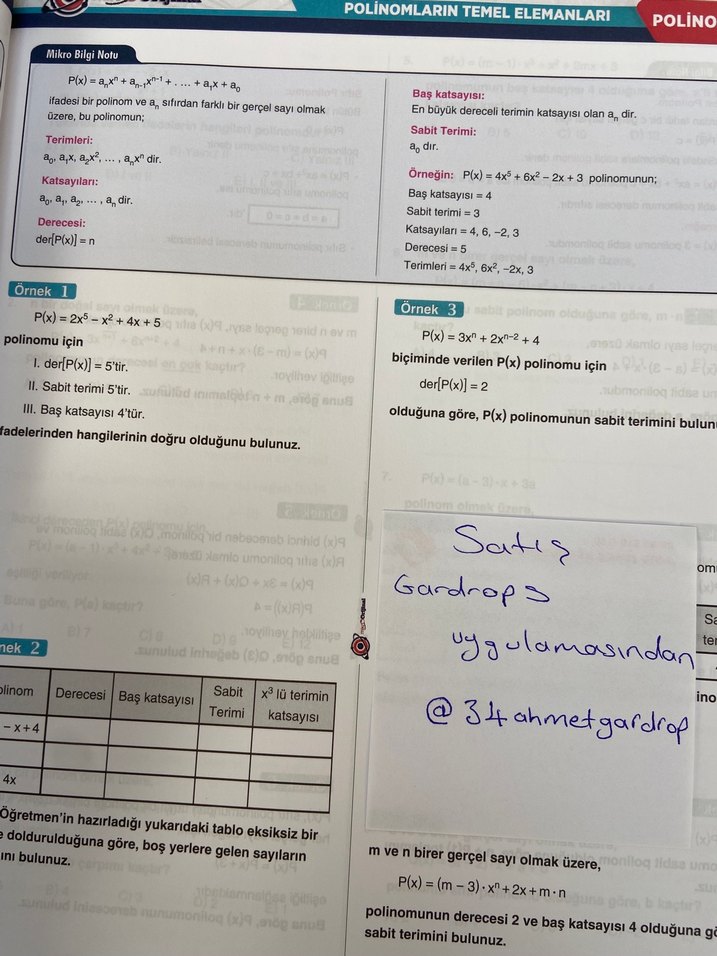 AYT Matematik Soru Bankası MikrOOrijinal - Görsel 4