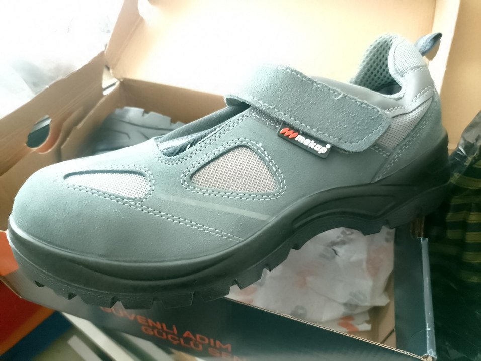 Mekap Jüpiter 157-01 S1 SRC Gri Süet İş Ayakkabısı 43 NUMARA - Görsel 5