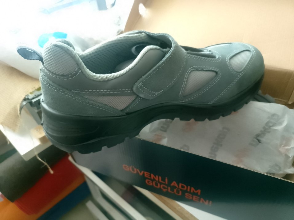 Mekap Jüpiter 157-01 S1 SRC Gri Süet İş Ayakkabısı 43 NUMARA - Görsel 4