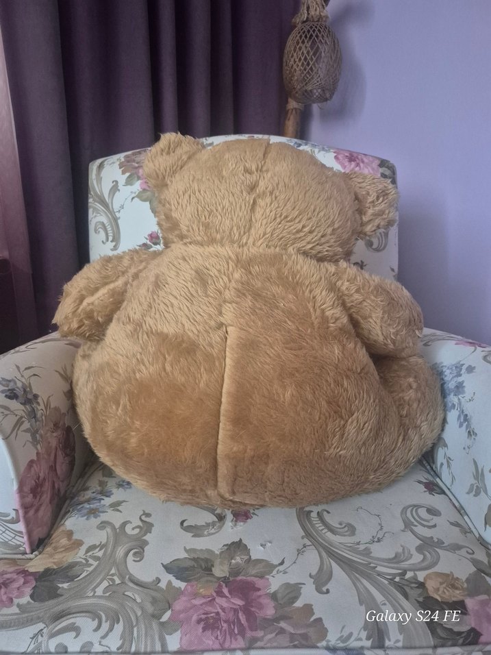 Açık Kahverengi Peluş Ayı Oyuncak - Görsel 2