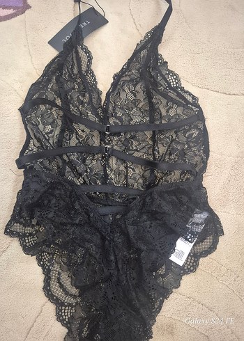 Siyah Dantel Midi Kadın İç Giyim - Görsel 4
