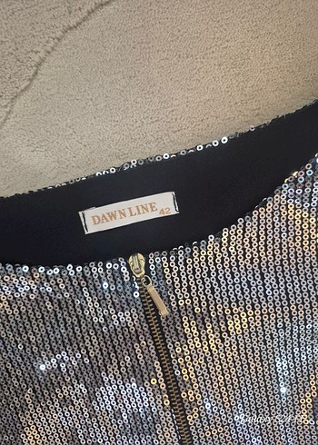 Gri Payetli Mini Kadın Takım - Görsel 3