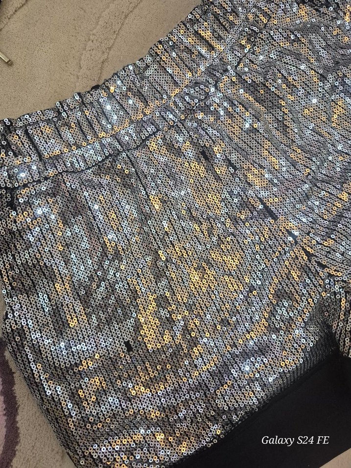 Gri Payetli Mini Kadın Takım - Görsel 5