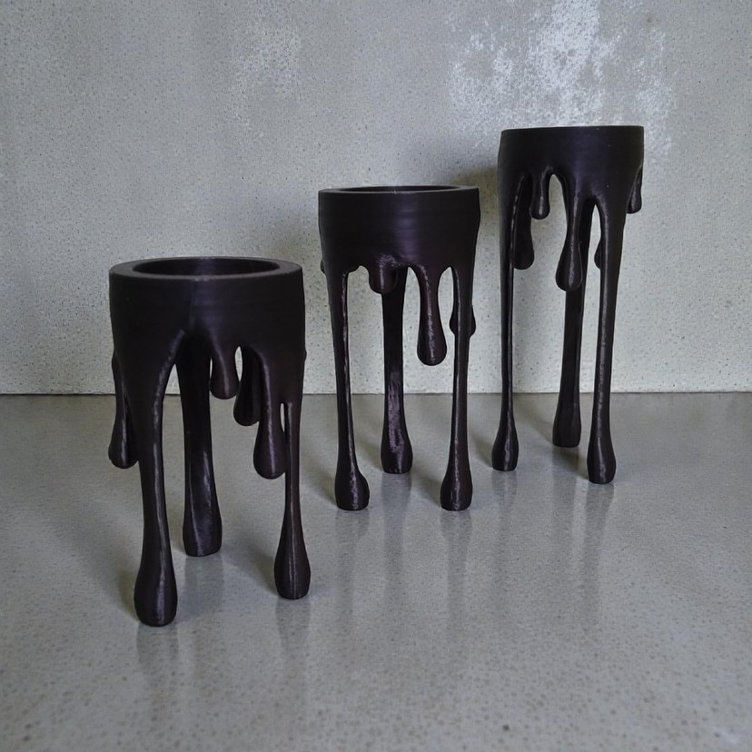 Siyah Dekoratif Mumluk Seti - Görsel 2