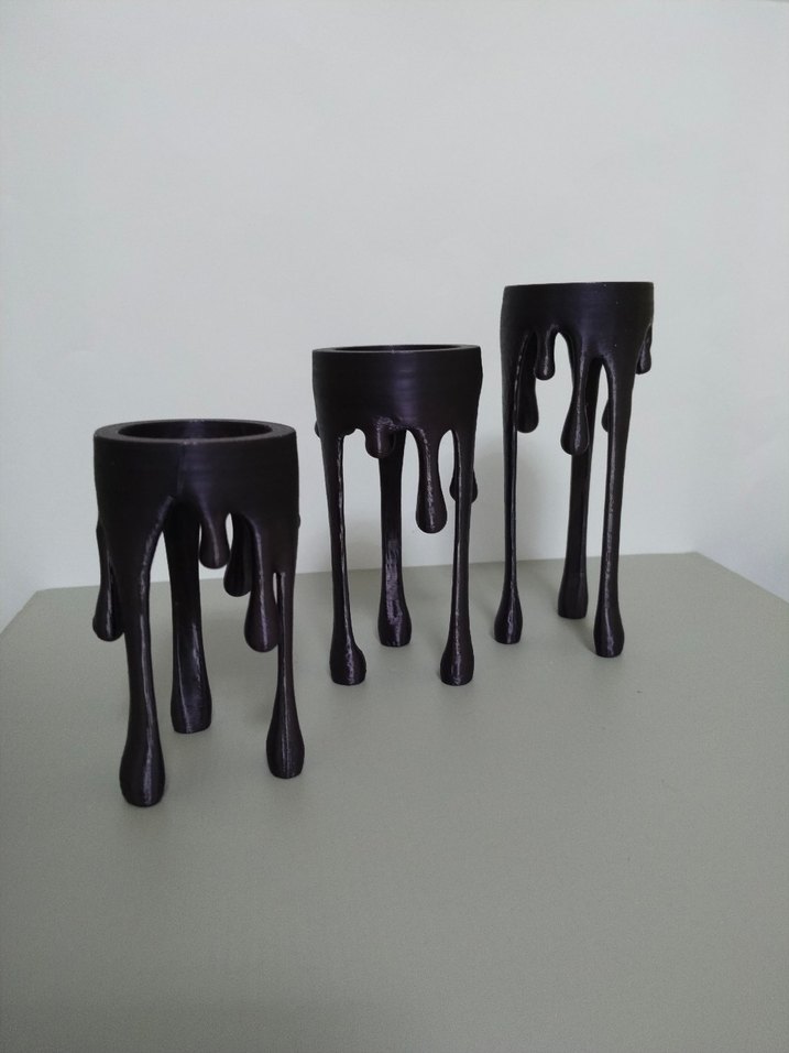 Siyah Dekoratif Mumluk Seti - Görsel 4