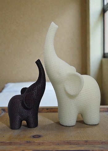 Beyaz Fil Dekor - Görsel 2