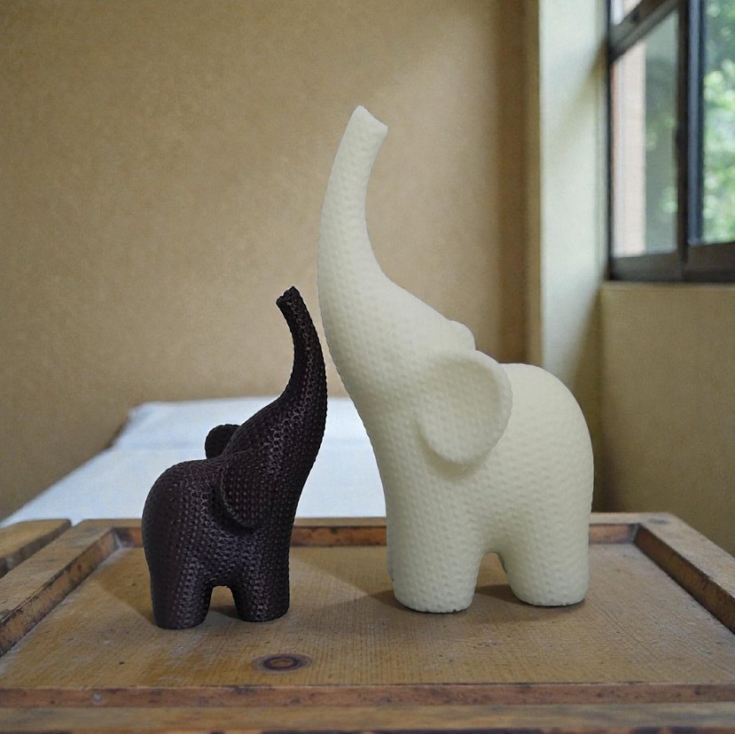 Beyaz Fil Dekor - Görsel 2