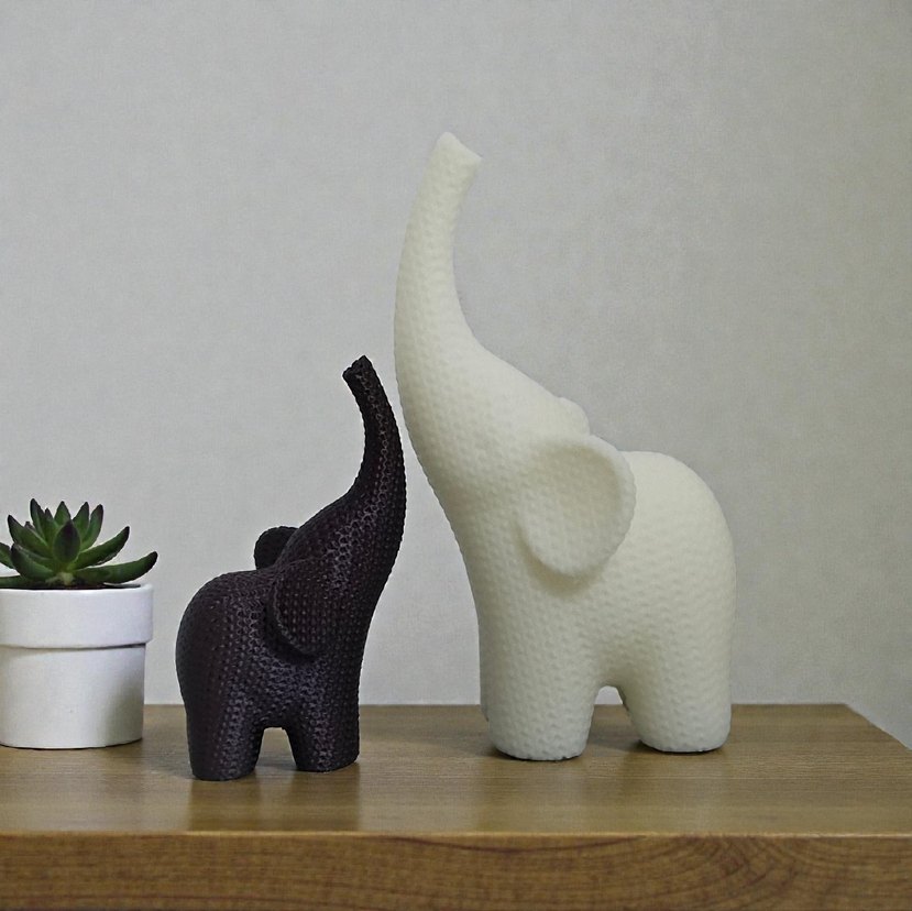 Beyaz Fil Dekor - Görsel 3