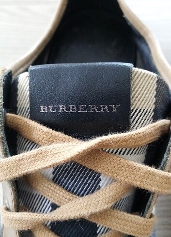 Orjinal burberry spor ayakkabı