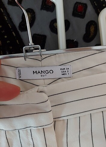 xs Beden çeşitli Renk Mango pantolon 
