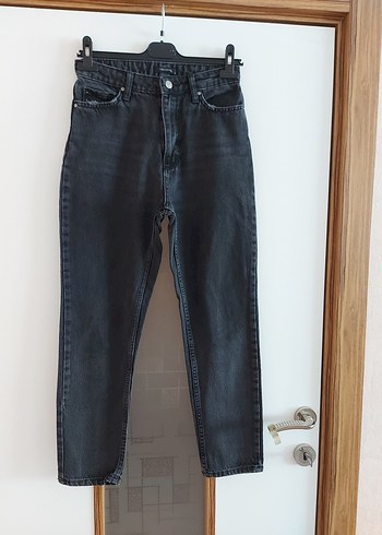 s Beden Gri Regular Denim Kadın Jean