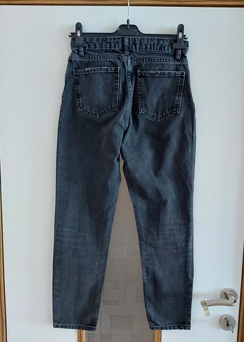 s Beden gri Renk Gri Regular Denim Kadın Jean
