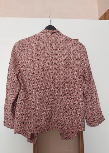 Bershka Bohem Desenli Kahverengi Kadın kimono