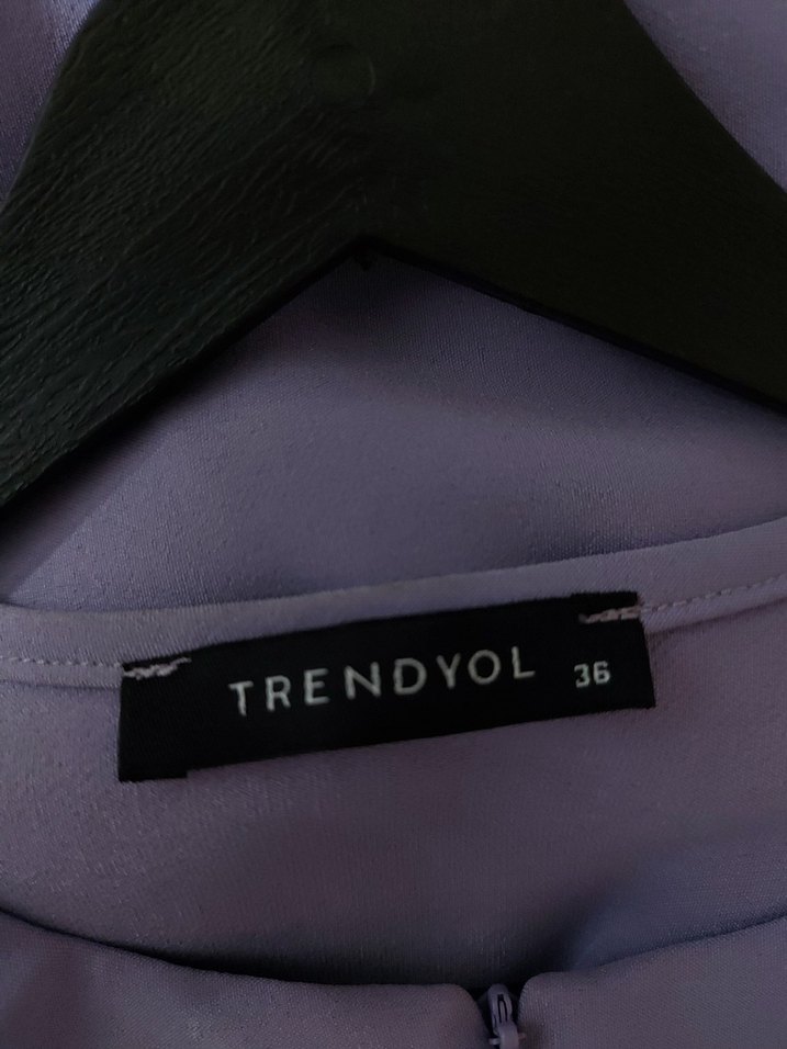 trendyol Kolsuz Mini Elbise - Görsel 5