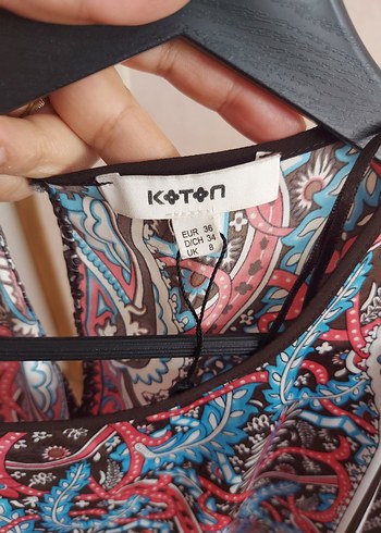 s Beden çeşitli Renk Bohem Renkli Desenli Kadın Bluz