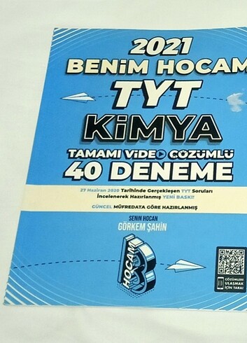 Benim hocam tyt kimya denemesi 