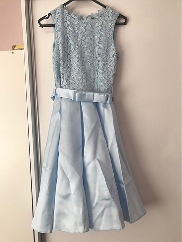 Bebe mavisi elbise - Görsel 5