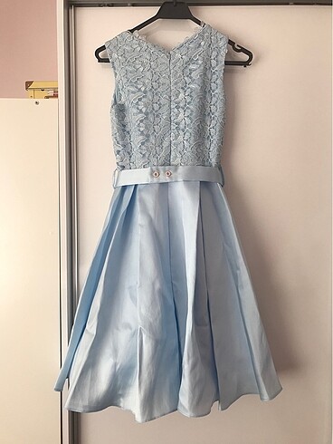 Bebe mavisi elbise - Görsel 6