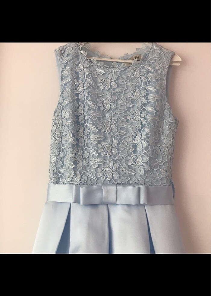 Bebe mavisi elbise - Görsel 2