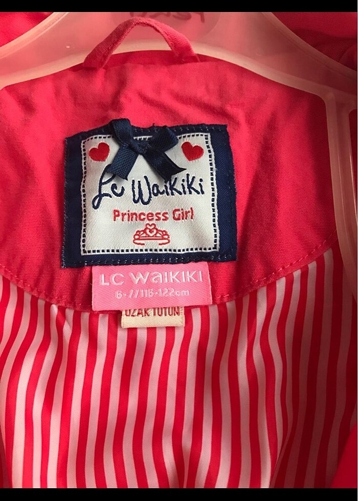 Lcw kız trençkot - Görsel 3