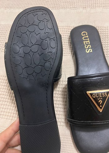 Guess Siyah Y Kadın Terlikler