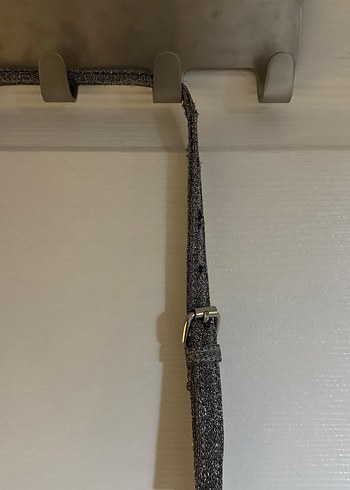  Beden gri Renk Gri Simli Çapraz askılı Pull&Bear