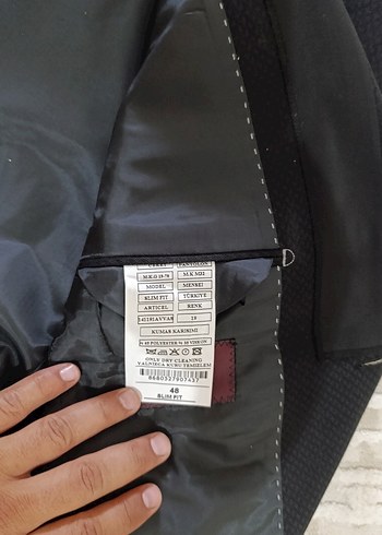 Diğer Siyah Damat Takımı yelekli siyah