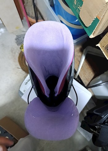 Mor Erkek Kayak Botları, Cırtcırtlı, Kauçuk - Görsel 9