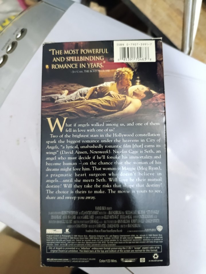 City of Angels Özel Geniş Ekran VHS - Görsel 2
