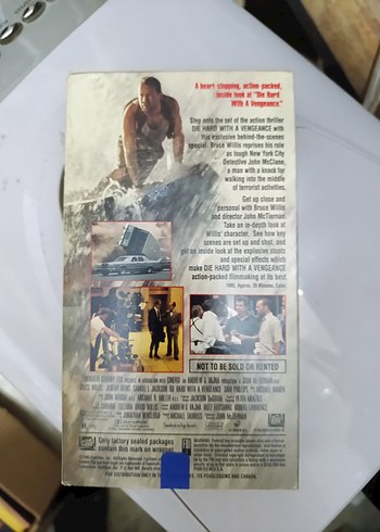 Die Hard With a Vengeance - VHS kaset - Görsel 2