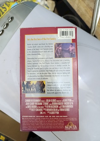 Van Damme Cyborg Filmi VHS kaset - Görsel 2