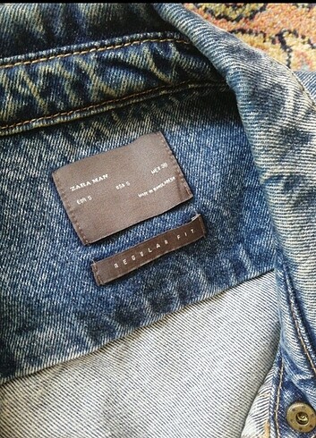 Zara erkek kot gömlek ceket - Görsel 4