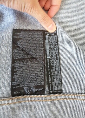 Zara erkek kot gömlek ceket - Görsel 6