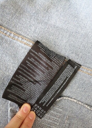 Zara erkek kot gömlek ceket - Görsel 7