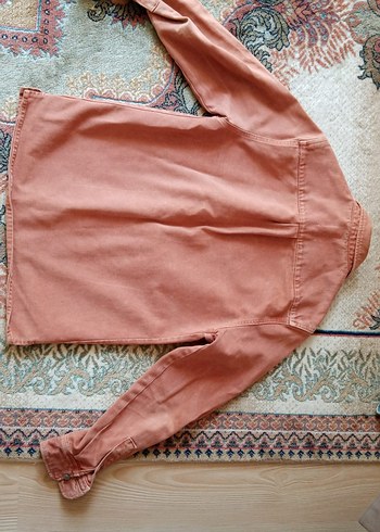 m Beden kahverengi Renk Zara erkek kot gömlek ceket