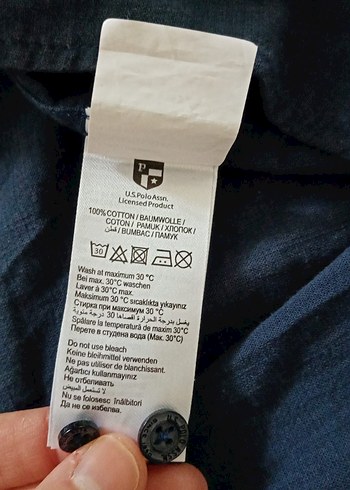 U.S. Polo Assn. Erkek Keten Gömlek - Görsel 3