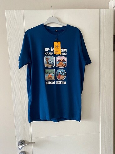 M Beden mavi kamp tshirt trakya beya :))