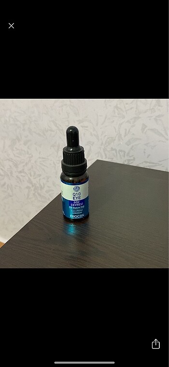 Procsin göz altı morlukları giderici serum