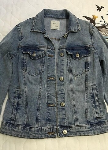 Bershka Denim Kot Ceket