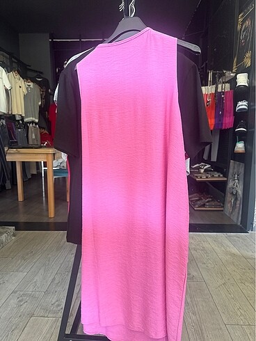 Diğer Moda kadın pembe elbise